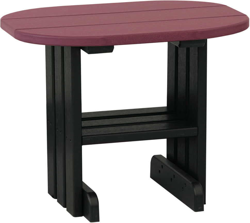 LuxCraft Modern End Table - Small Side Table with Storage Shelf, Nightstand for Bedroom, Living Room Accent Table - Perfect for Coffee, Books & Decor