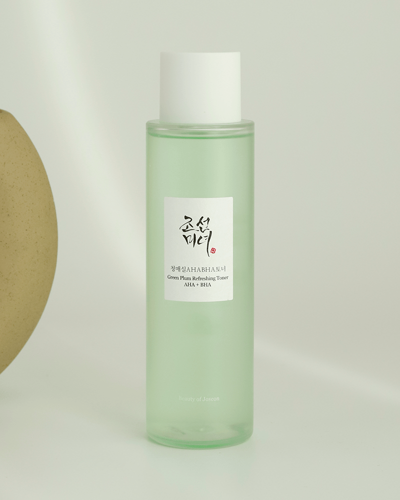 Beauty of Joseon Green Plum Refreshing Toner with AHA & BHA - Korean Skincare for Pore Minimizing & Exfoliation - Perfect for Daily Hydration & Brightening Routine