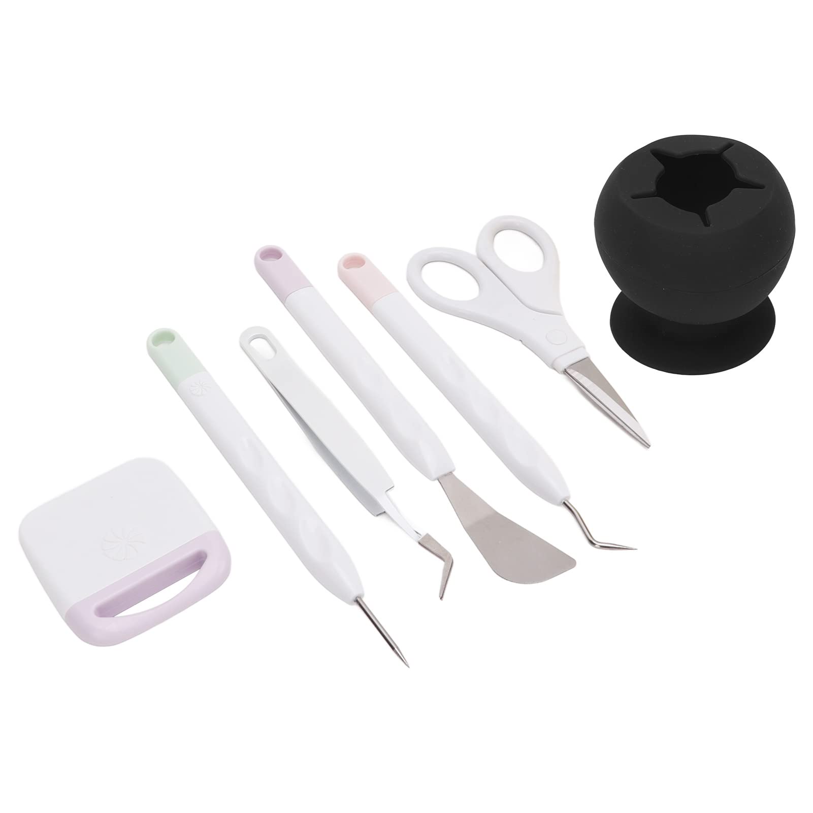 Premium Craft Weeding Tools Set for DIY Projects - Professional Lettering, Cameo & Silhouette Cutting Tools (Black) | Perfect for Vinyl Decals, Scrapbooking & Paper Crafts