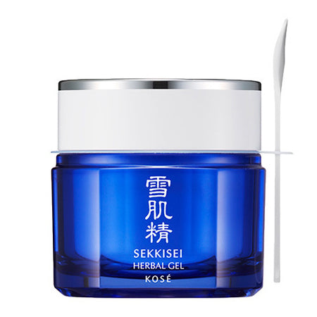 KOSE Sekkisei Herbal Gel - Brightening & Moisturizing Face Cream for Glowing Skin | Day & Night Hydration for Dry & Dull Skin | Perfect for Daily Skincare Routine & Travel