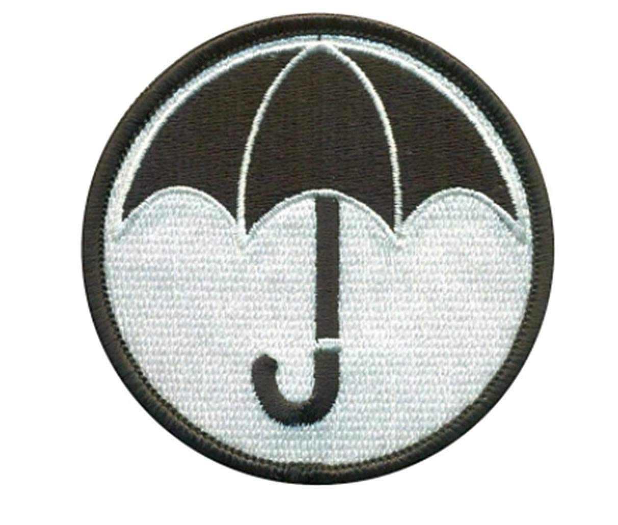 Umbrella Academy Logo Embroidered Iron-On Patch (3 Inch) - Perfect for Jackets, Backpacks & Cosplay Costumes