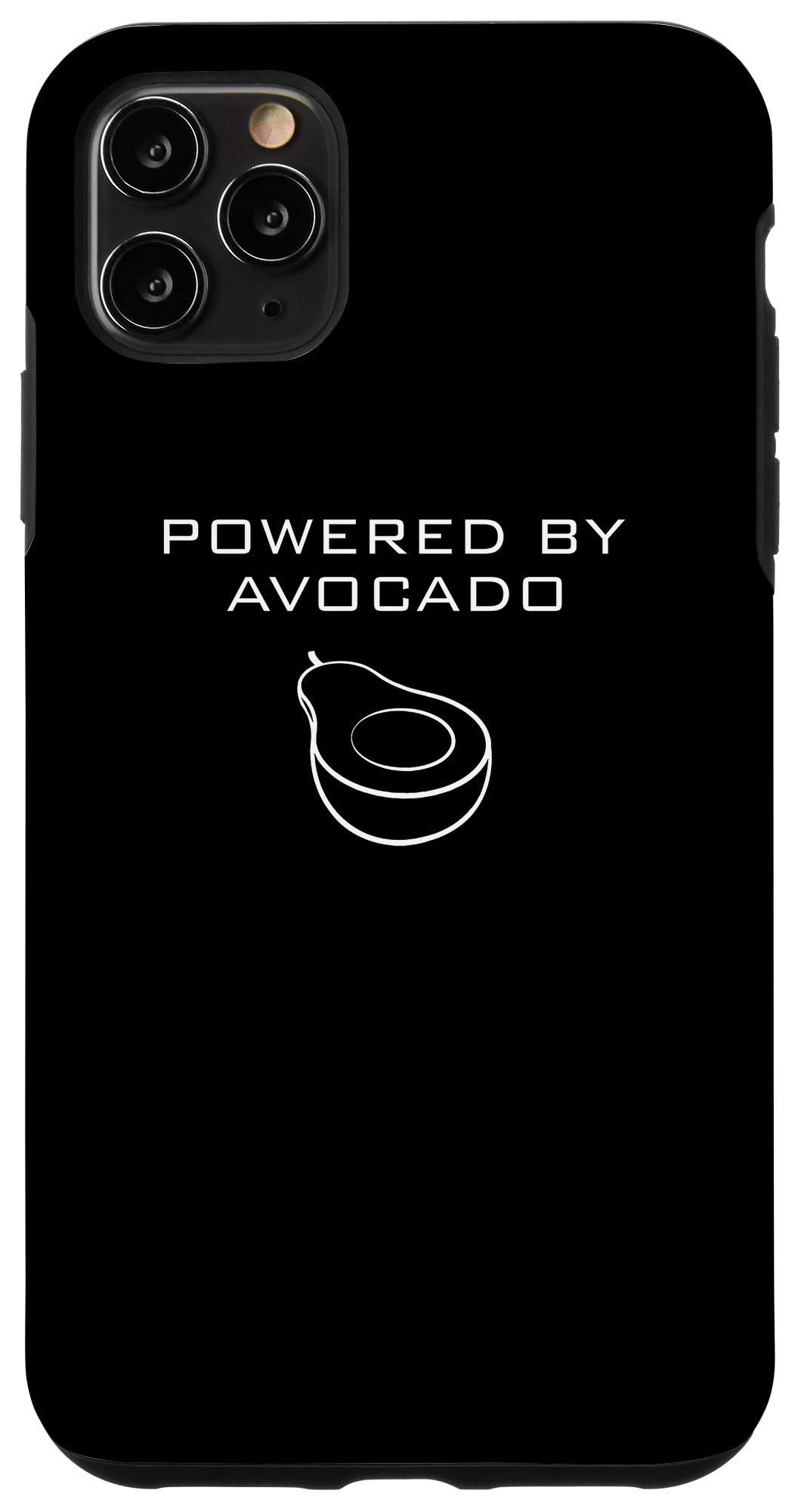 iPhone 11 Pro Max Avocado Phone Case - Funny & Protective Avocado Design V1 Case for Daily Use, Travel & Gifts