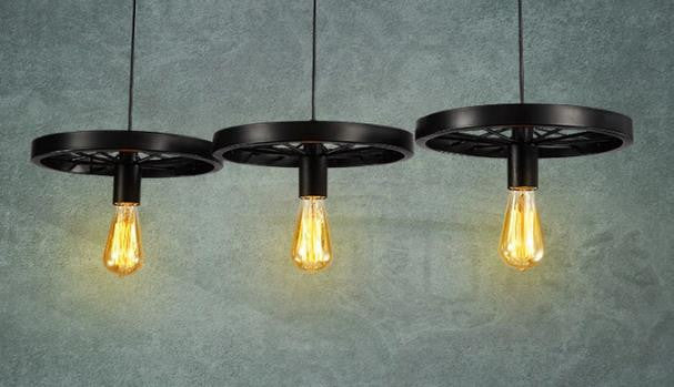 Austin Pendant Light - Modern Industrial Ceiling Lighting Fixture for Kitchen Island, Dining Room & Bedroom Decor