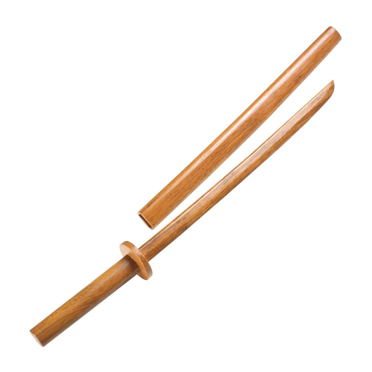 Premium 28 Inch Bokken Wooden Sword with Scabbard - Authentic Japanese Training Katana for Martial Arts, Cosplay, and Home Decor