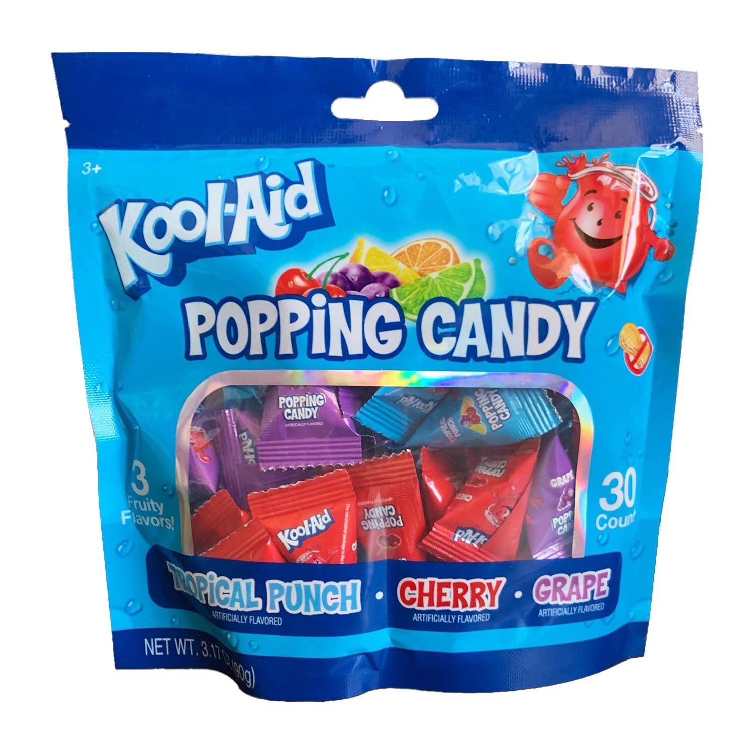 Kool Aid Popping Candy - 30 Count Bag | Fun & Tasty Sour Candy for Parties, Snacks & Movie Nights