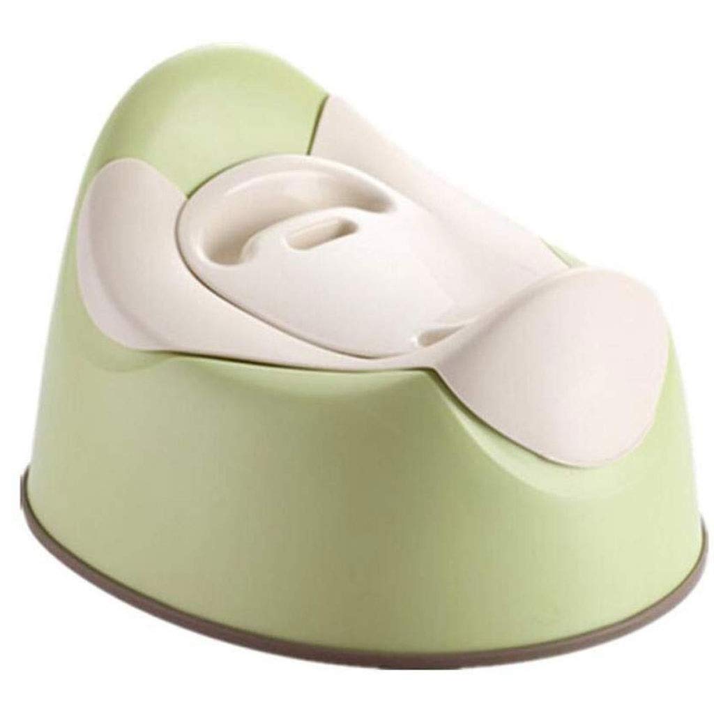 XLEVE Foldable Travel Potty Seat for Toddlers - Portable Baby Toilet Training Seat for Girls & Boys, Universal Fit for Round & Oval Toilets with Non-Slip Suction Cups, Includes Free Carry Bag (Green) - Perfect for Home, Travel, Camping & Outdoor Use