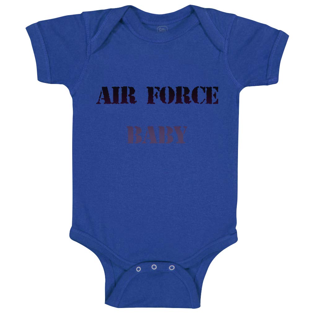 Custom Air Force Baby Bodysuit - Funny Cotton Onesie for Boys & Girls | Perfect for Military Families, Baby Showers & Photo Shoots