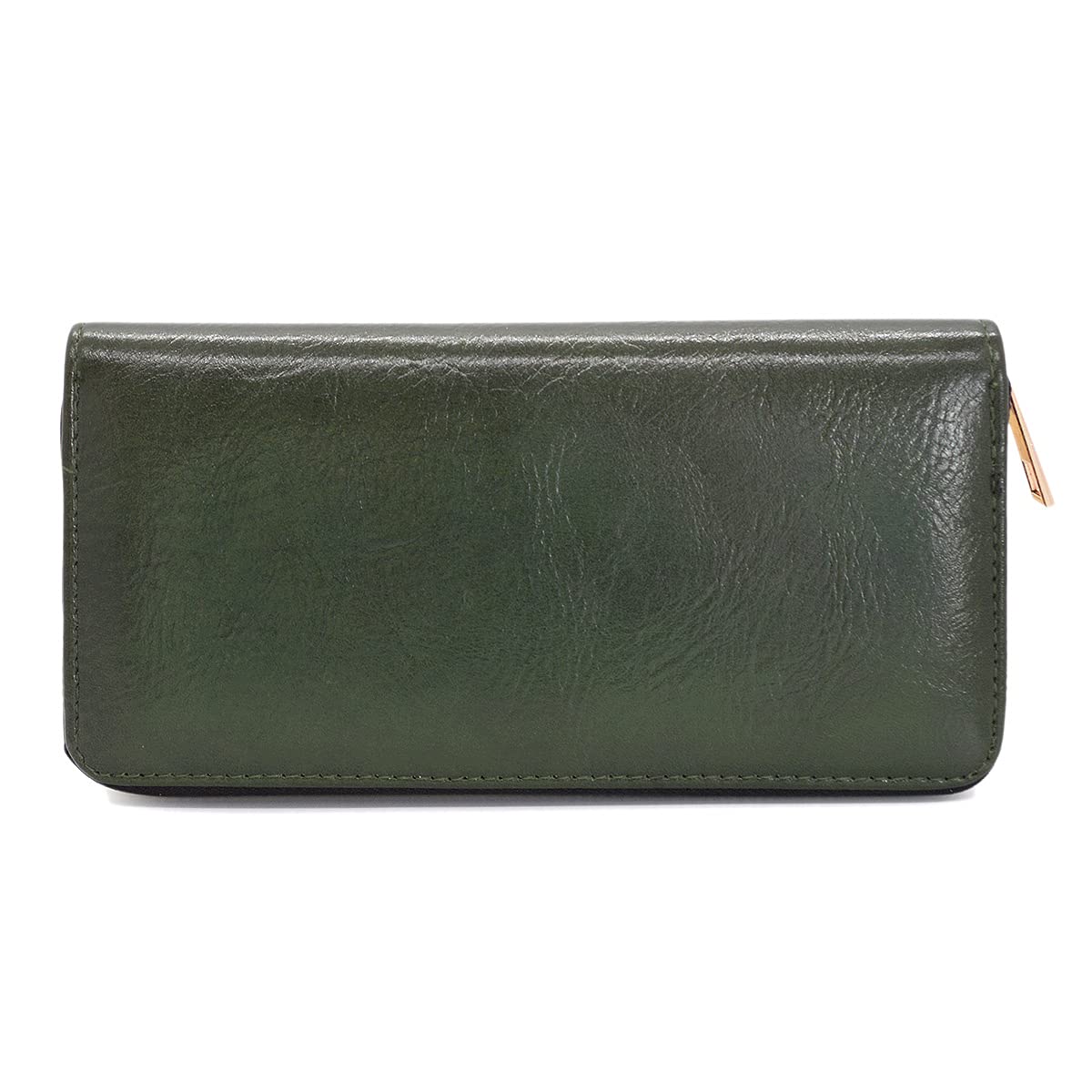 Premium Vegan Leather Zip Around Wallet for Men & Women - RFID Blocking, Multiple Card Slots - Stylish & Durable for Travel, Business & Everyday Use