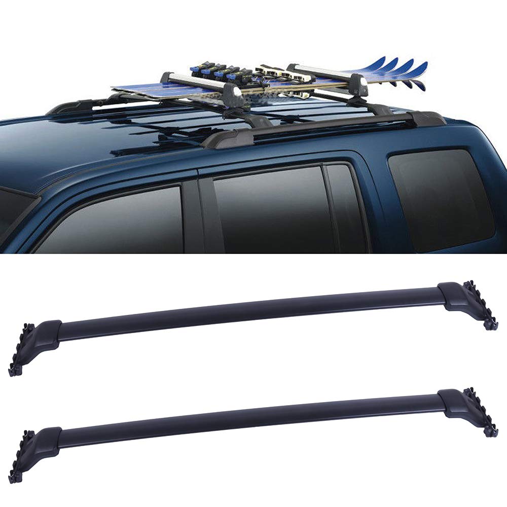 OCPTY Universal Roof Rack Cross Bars - Heavy Duty Cargo Carrier for Honda Pilot 2009-2015 | Car Top Luggage Carrier | Perfect for Camping, Road Trips & Outdoor Adventures