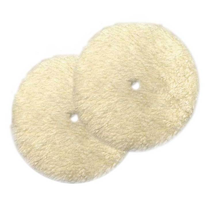 Koblenz Lambswool Replacement Buffer Pads (2 Pack) – Premium Floor Polishing Pads for Wood, Tile & Hardwood – Ideal for Home Cleaning & Professional Use