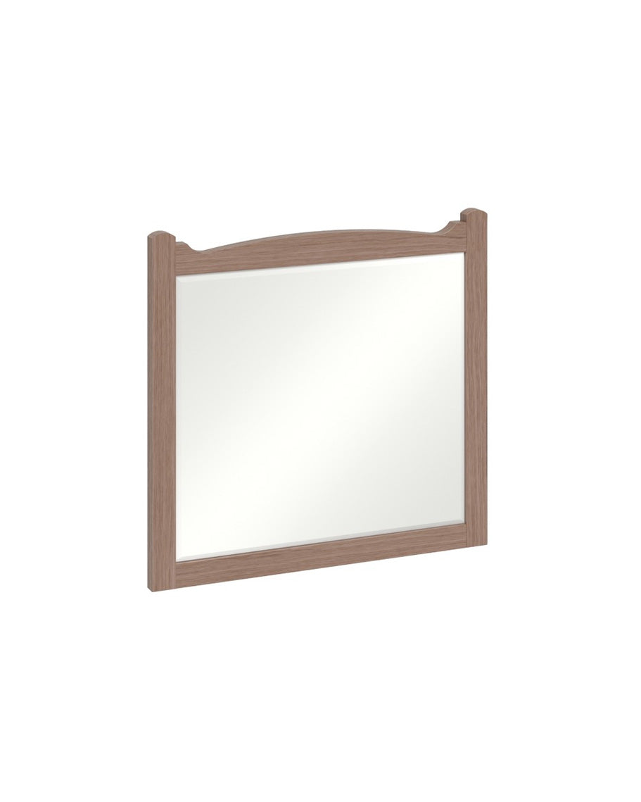 Guild Dark Oak Bathroom Mirror – Elegant Wall Mirror for Bathroom, Bedroom, or Vanity – Perfect for Modern Home Decor and Daily Grooming