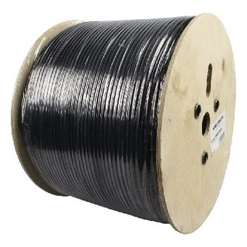 Alpha RG59 Coaxial Cable 500m - High-Quality 75 Ohm Coax Cable for CCTV, Satellite TV & Home Theater Installations