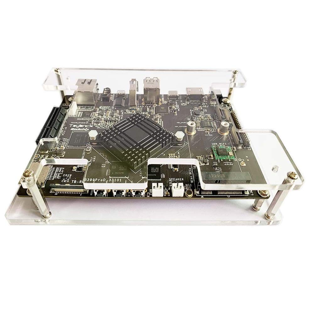 RK3399Pro Single Board Computer with NPU 3.0 TOPS - AI & Machine Learning Development Board for TensorFlow & Caffe | Perfect for Robotics, Edge Computing & IoT Projects