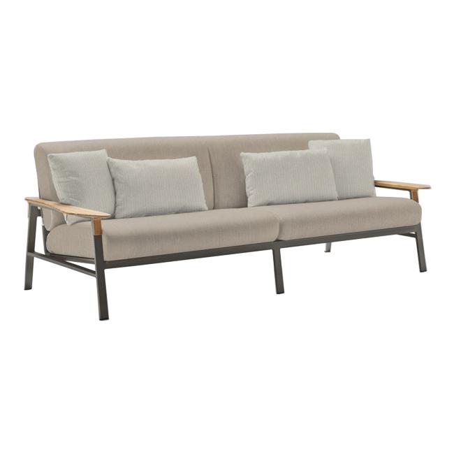 Premium 3-Seater Outdoor Sofa Set - Waterproof & UV Resistant Patio Furniture for Garden, Backyard, Poolside - Comfortable & Durable Lounge Seating for Relaxing Outside