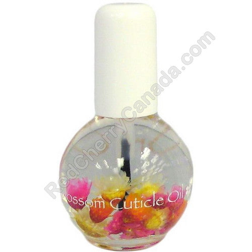 Blue Cross Blossom Cuticle Oil with Hibiscus - 0.5 oz | Nourishing Nail & Cuticle Treatment for Soft, Healthy Hands | Perfect for Manicures, Pedicures & At-Home Nail Care