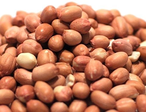 Organic Raw Peanuts with Red Skin | Premium Quality, Non-GMO, Unsalted | Perfect for Snacking, Baking & Cooking | Healthy Vegan Protein Source
