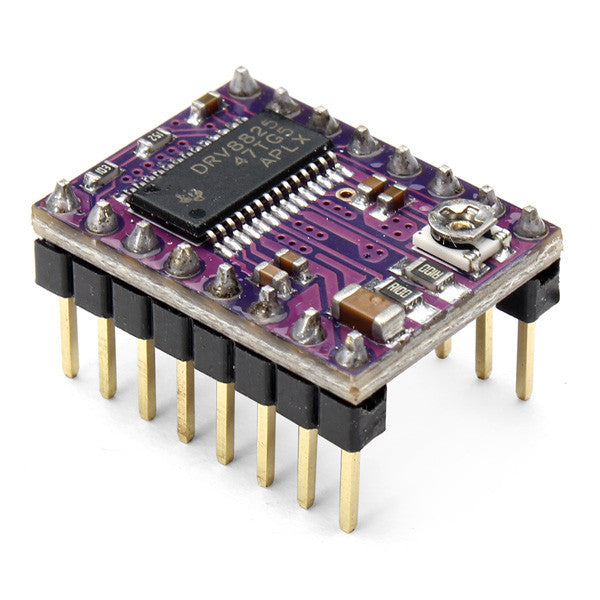 DRV8825 Stepper Motor Driver Module with Soldered Header Pins - Perfect for 3D Printers, CNC Machines & Robotics Projects