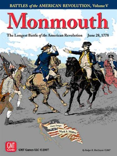 Monmouth: June 28, 1778 Historical Board Game by GMT Games - Strategy War Game for Adults & History Enthusiasts - Perfect for Game Nights & Military History Education