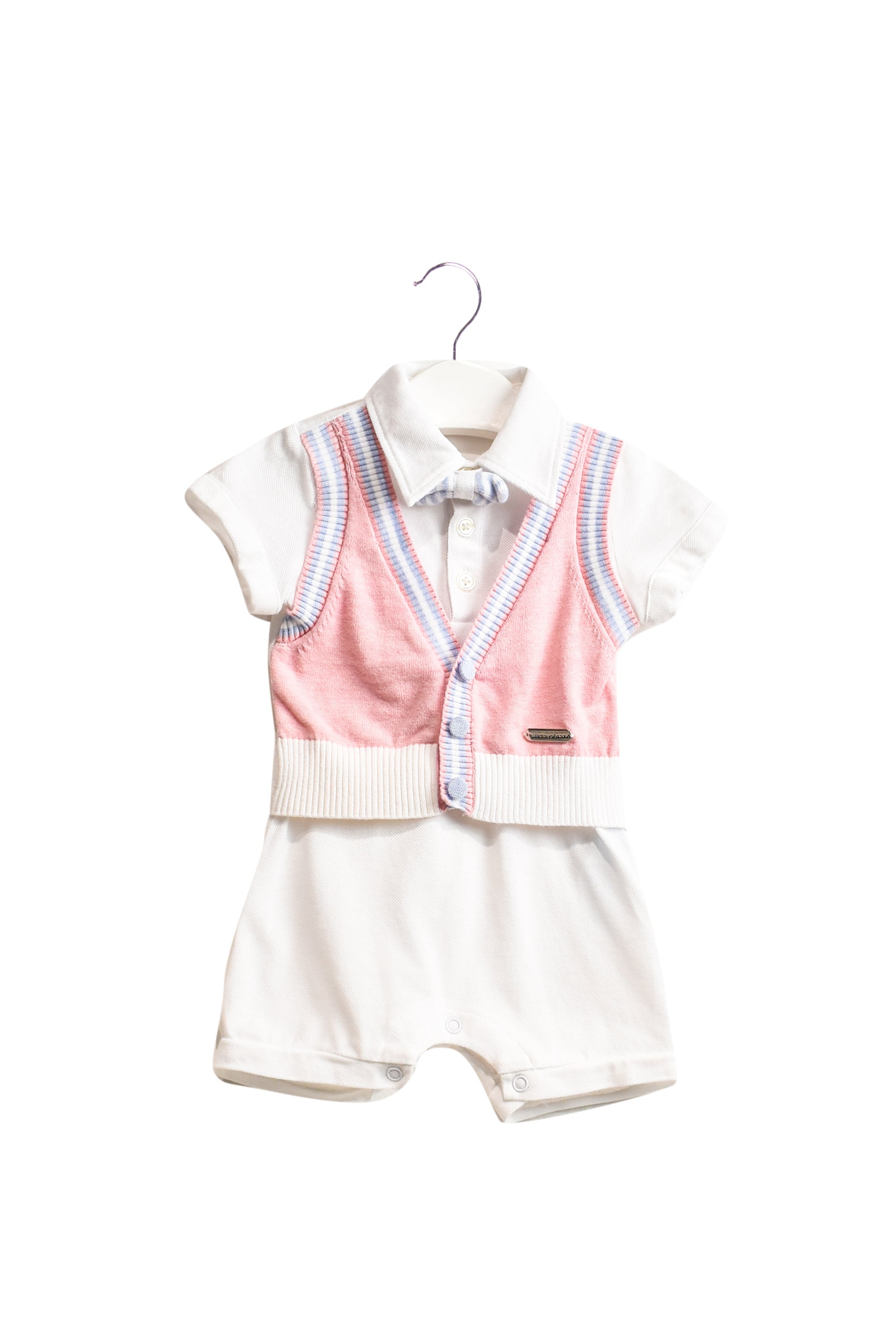 Nicholas & Bears Baby Romper for 3 Months - Soft Cotton One-Piece Outfit for Infants | Perfect for Playtime, Outings & Photo Shoots