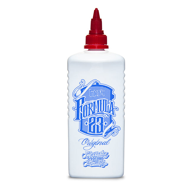 Intenze Ink Formula 23 Professional Black Tattoo Ink - 10oz Bottle for Tattoo Artists & Permanent Makeup - Ideal for Lining, Shading & Cover-Ups