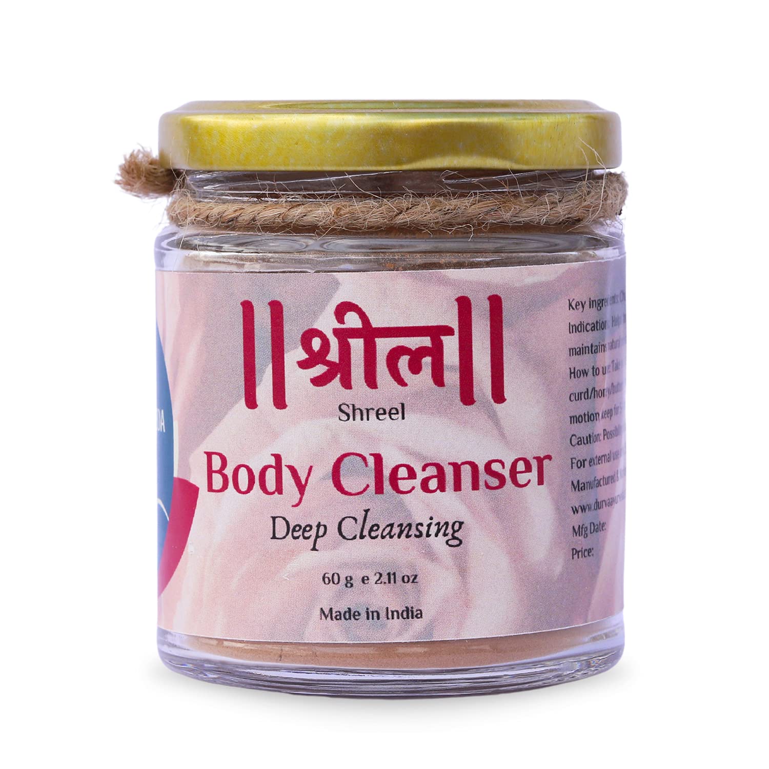 Best Ayurvedic Body Wash Powder for Deep Cleansing - 60g | Natural Body Cleanser with Herbal Ingredients | Perfect for Sensitive Skin & Daily Detox