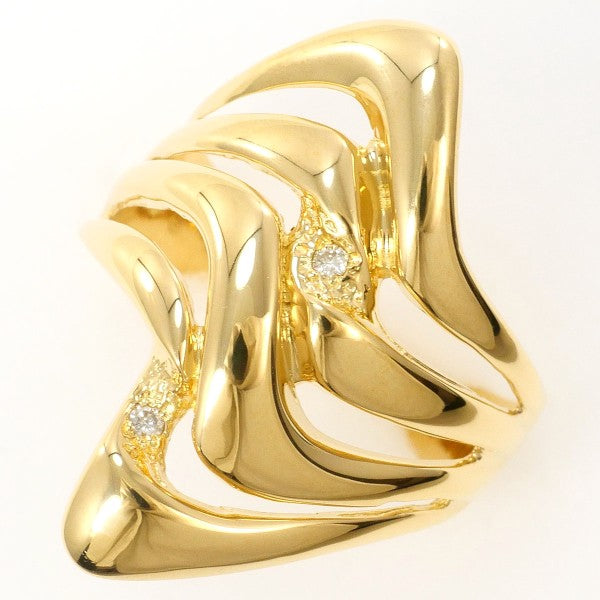 18K Yellow Gold Diamond Ring for Women - Elegant Solitaire Engagement & Wedding Band - Perfect for Proposals, Anniversaries & Special Occasions