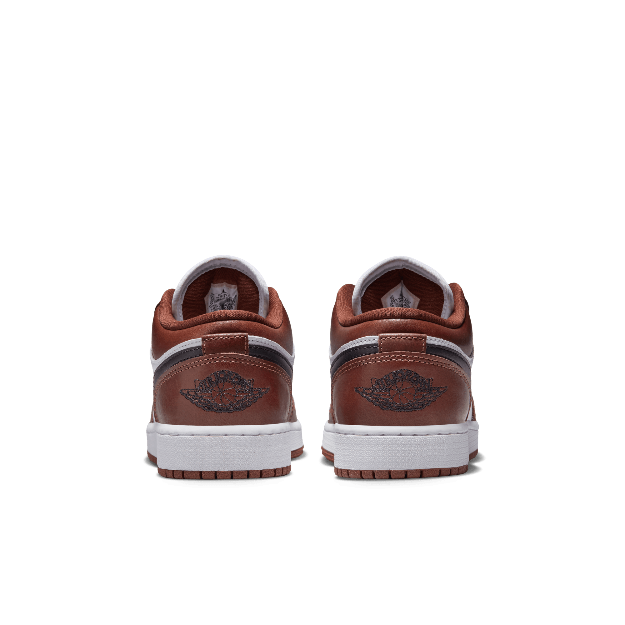 AIR JORDAN 1 LOW SE (GS) Sneakers - White/Black/Dark Pony - Comfortable Basketball Shoes for Kids - Perfect for School, Sports & Casual Wear