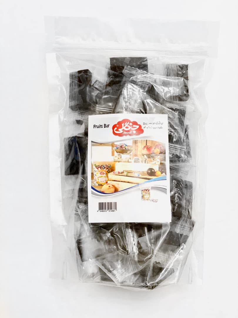 Premium Jangali Lavashak - Authentic Persian Fruit Roll Snack, 1 Pound (16 oz) - Natural & Delicious Dried Fruit Leather - Perfect for School Lunches, Hiking, and Healthy On-the-Go Snacking