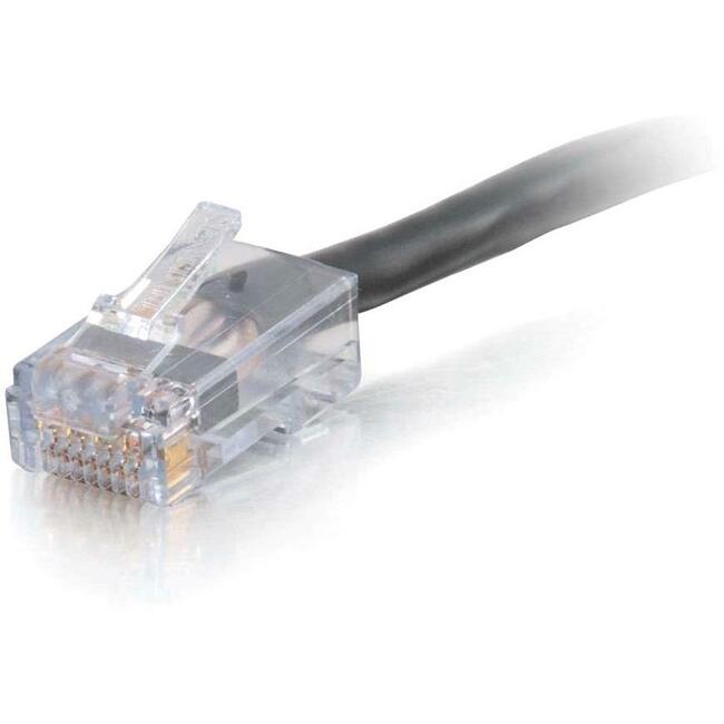 25Ft Cat6 Non-Booted UTP Unshielded Ethernet Network Patch Cable - Plenum CMP Rated for High-Speed Internet, Gaming, and Office Networking
