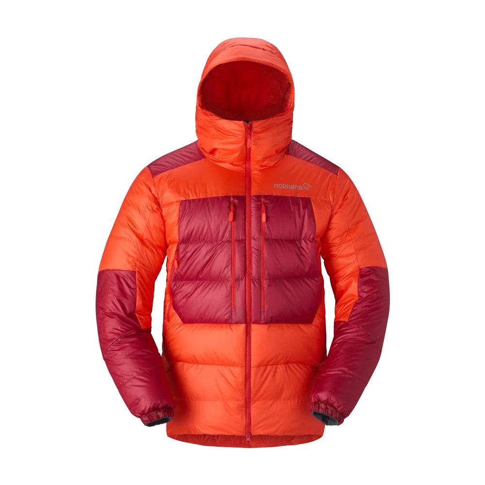 Norrona Trollveggen Down800 Hood Jacket for Men - Lightweight Insulated Winter Coat for Skiing, Hiking & Outdoor Adventures