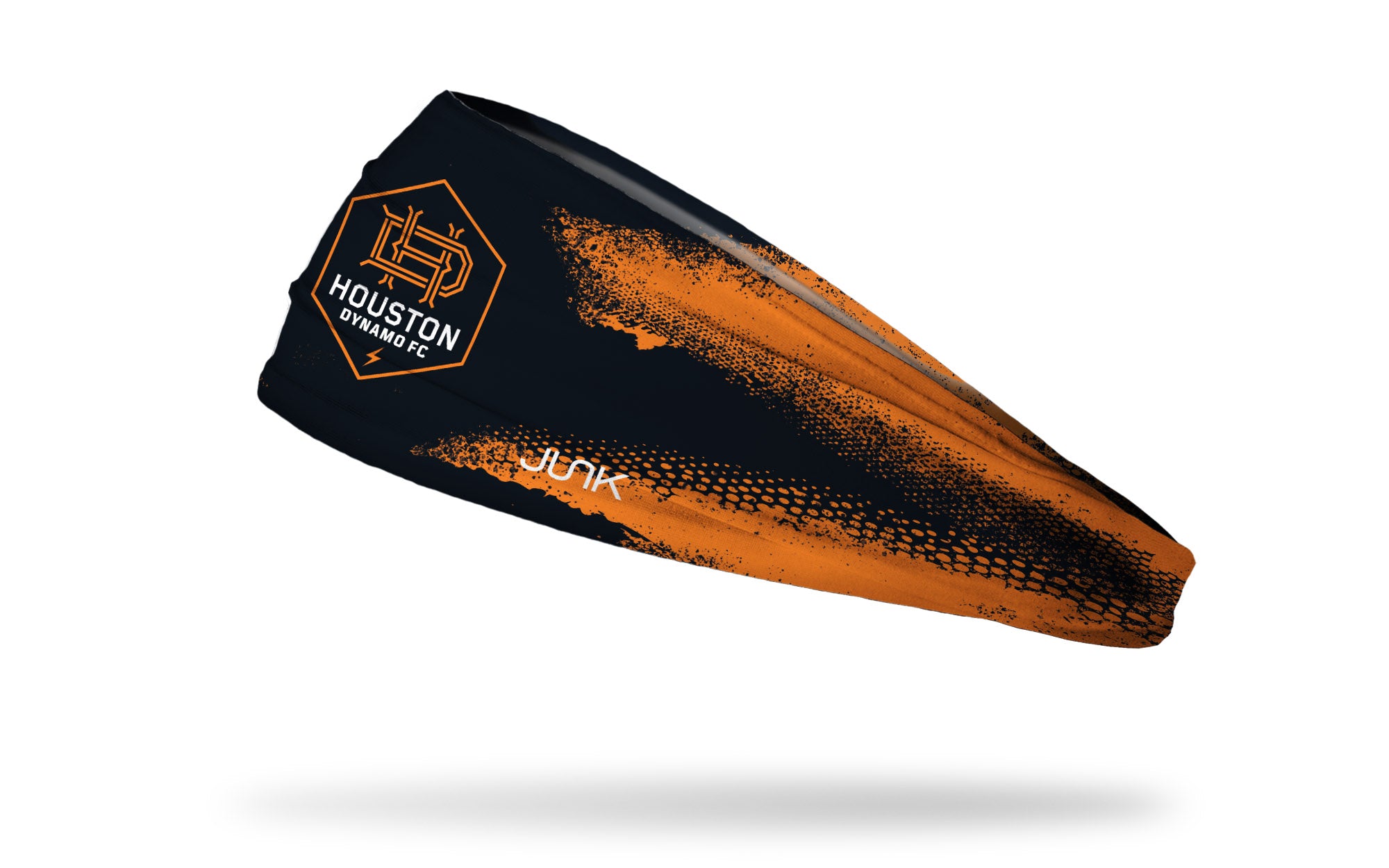 Houston Dynamo FC Rally Cry Big Bang Lite Headband - Moisture Wicking Sports Headband for Running, Soccer & Workouts - Unisex Adjustable Sweatband for Men & Women
