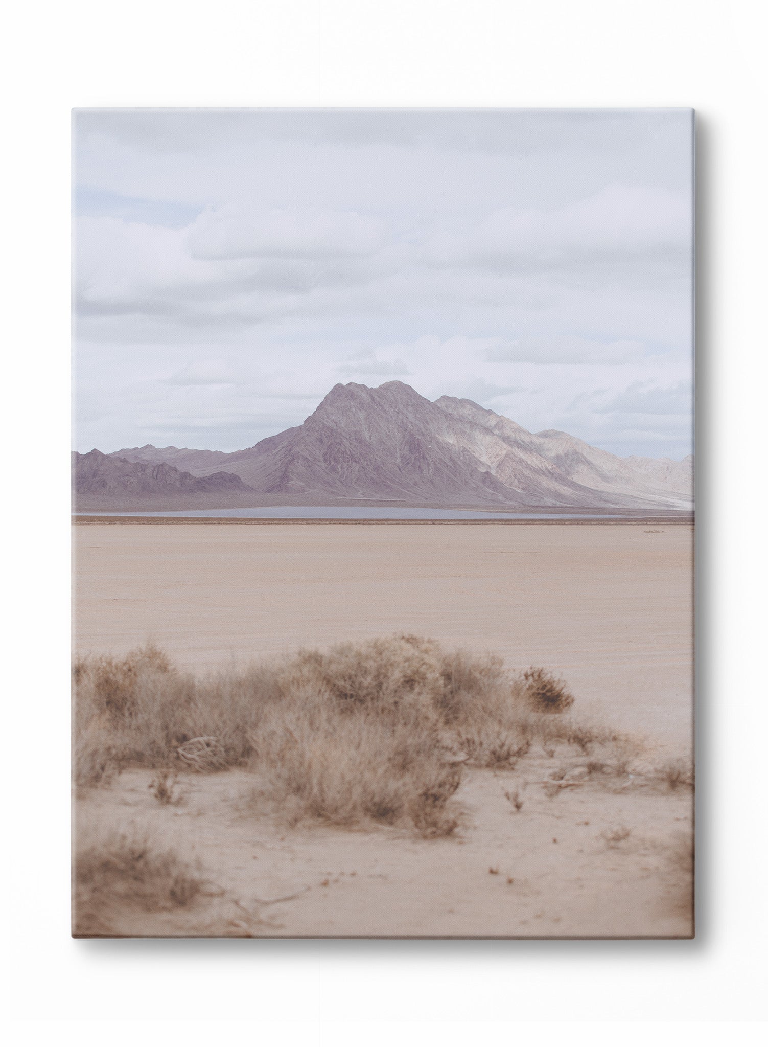 Nevada Silence Canvas Wall Art - Modern Abstract Painting for Living Room, Bedroom & Office Decor