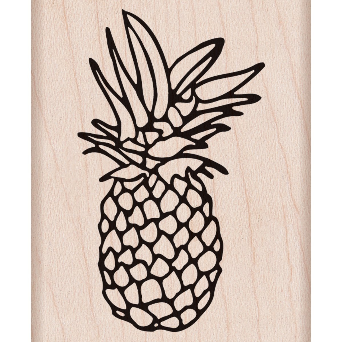 Hero Arts F6078 Pineapple Wood Stamp Set for Card Making, Scrapbooking & DIY Crafts - Perfect for Greeting Cards, Invitations & Home Decor