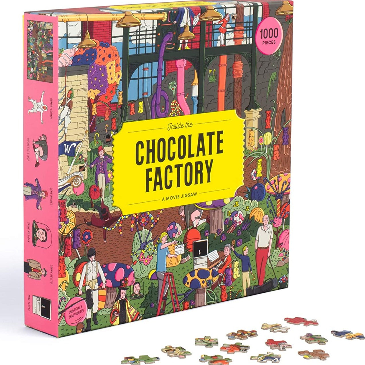 1000 Piece Chocolate Factory Jigsaw Puzzle for Adults – Fun & Challenging Puzzle Game for Family Nights & Relaxation