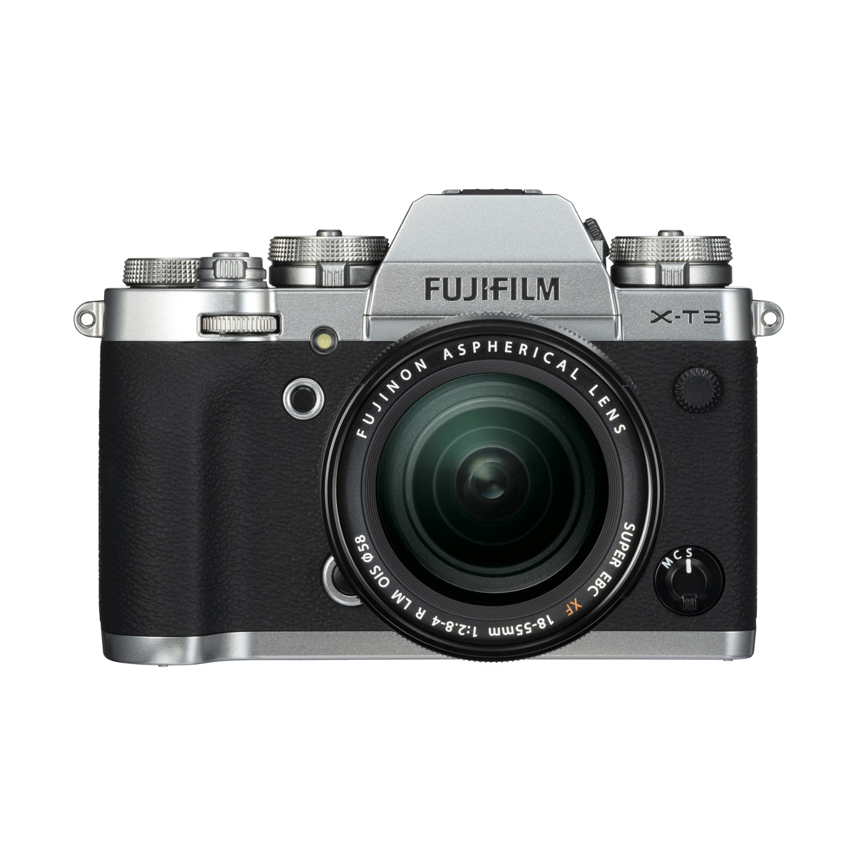 Fujifilm X-T3 Mirrorless Digital Camera with 18-55mm Lens Kit (Silver) - Professional Photography, Vlogging & Travel Enthusiasts