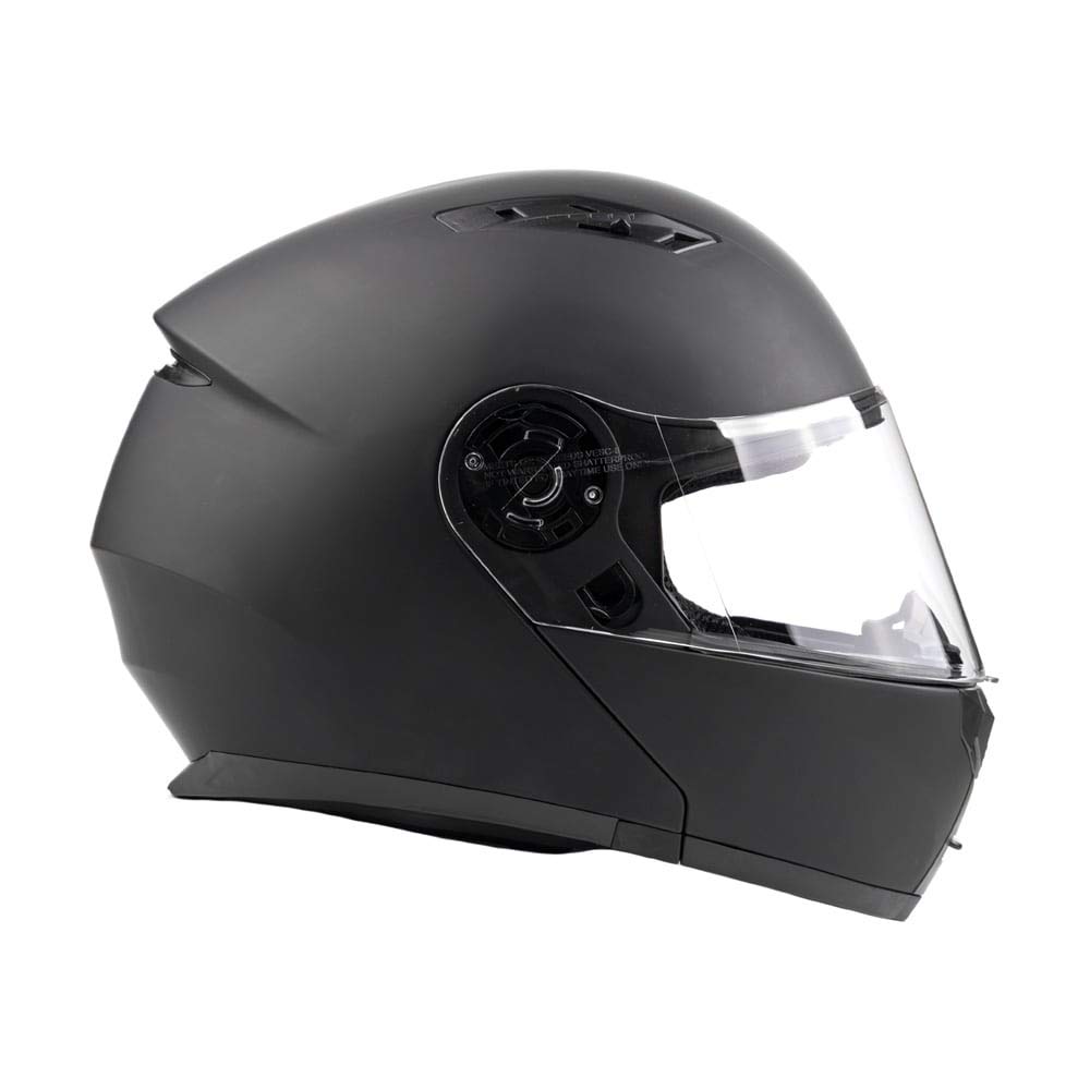 DOT Approved Modular Motorcycle Helmet for Adults - Full Face Flip-Up Design with Retractable Sunglasses (Typhoon TH158) - Perfect for Commuting, Touring & Adventure Riding