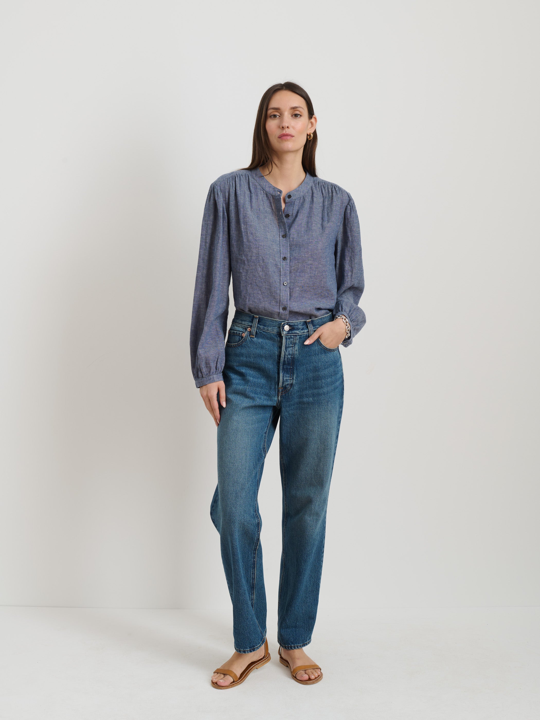 Premium Cotton Linen Blend Tops for Women - Comfortable & Breathable Summer Shirts - Perfect for Casual Outings, Beach Vacations and Everyday Wear