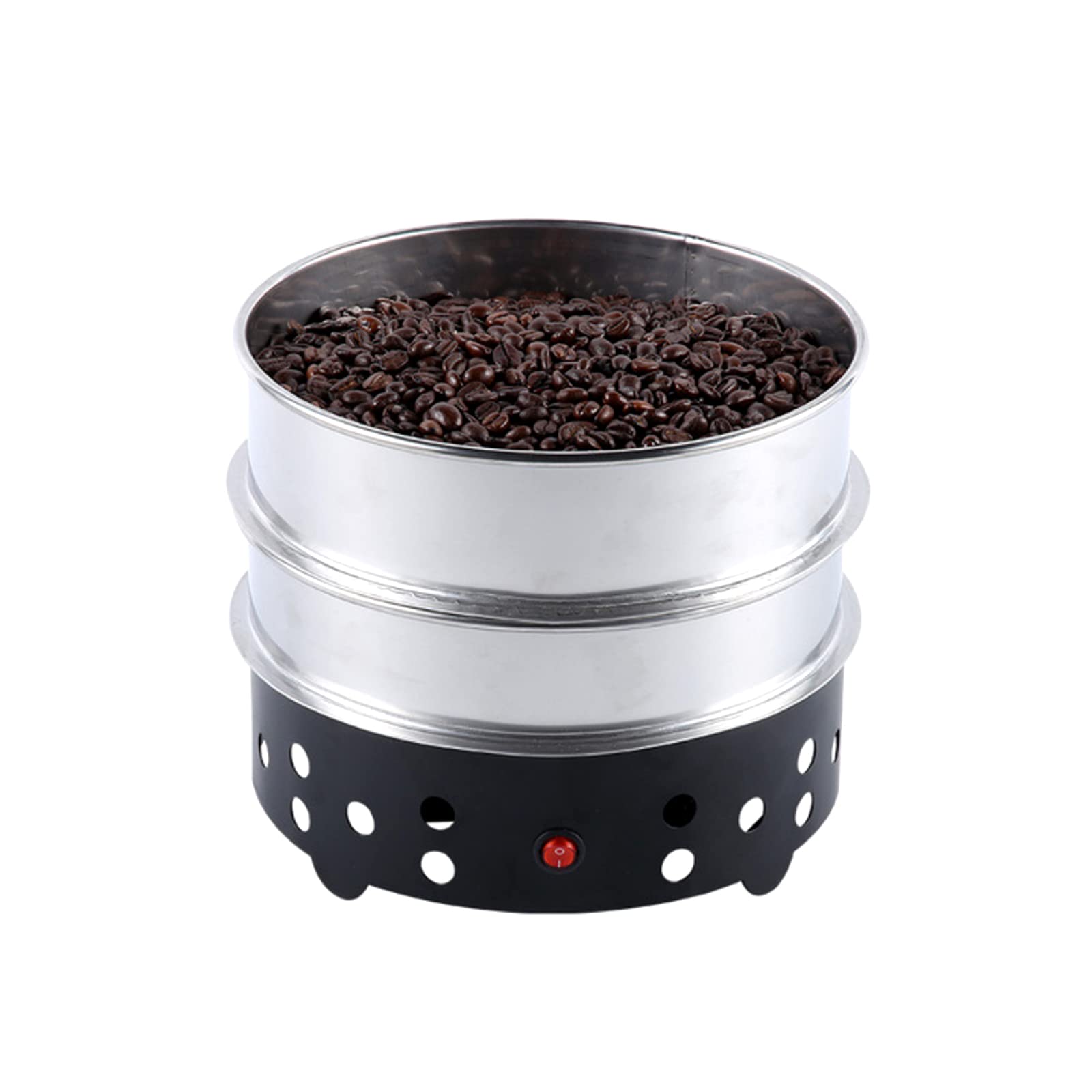 Kamubi 1.3lb Coffee Bean Cooling Machine - 304 Stainless Steel Electronic Coffee Cooler for Home Roasting | Fast 2-Minute Cooling with 360g Double Filter | Perfect for Small Batch Coffee Roasting & Home Baristas