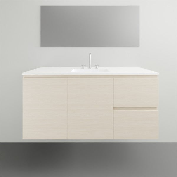 ADP Glacier Lite 30-Inch Bathroom Vanity Set with Ceramic Top - Double Sink Vanity for Bathroom Remodel, Modern White Vanity with Soft-Close Drawers (Perfect for Master Bath, Guest Bath & Small Bathrooms)