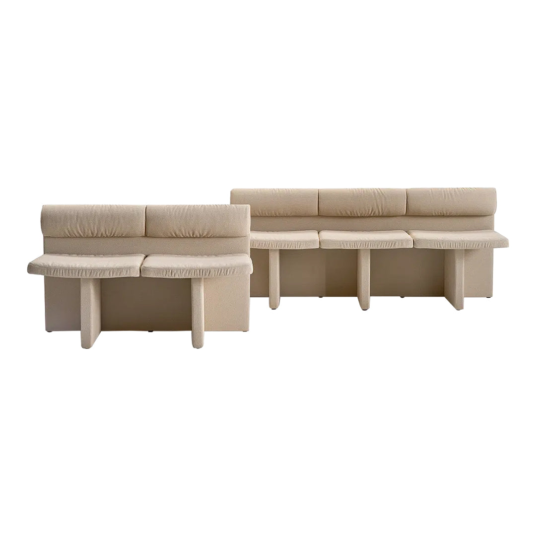 Cita Bench - Fully Upholstered Modern Sofa Bench with Tufted Design for Living Room, Bedroom & Entryway Seating