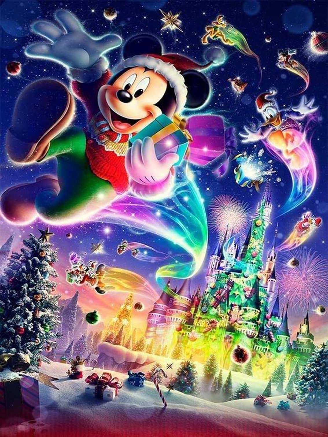 1000 Piece Christmas Castle Wooden Jigsaw Puzzle for Adults & Teens - Challenging Family Game, 30x20 Inch Educational Toy - Perfect for Holiday Gifts, Stress Relief & Family Bonding Time