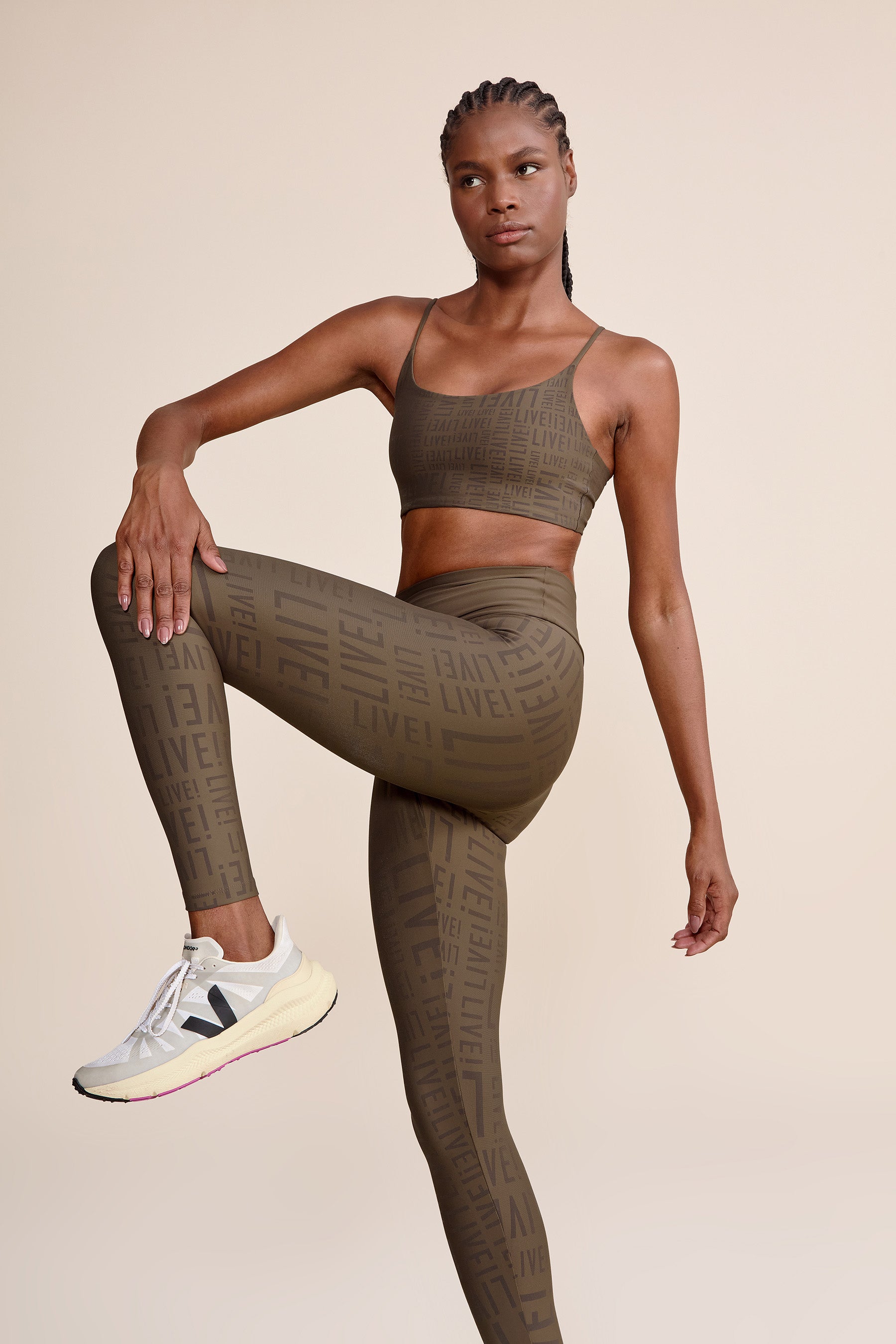 Live! Sense® Pro Leggings - High Waist Yoga Pants for Women, Breathable Workout Leggings with Pockets - Perfect for Yoga, Gym, Running & Everyday Wear