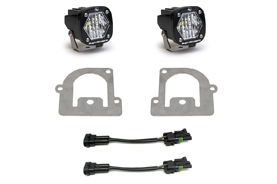 Ford Bronco Sport Baja Designs S1 Series Fog Light Kit - Clear Lens LED Off-Road Lights for Enhanced Visibility in Trail & Night Driving