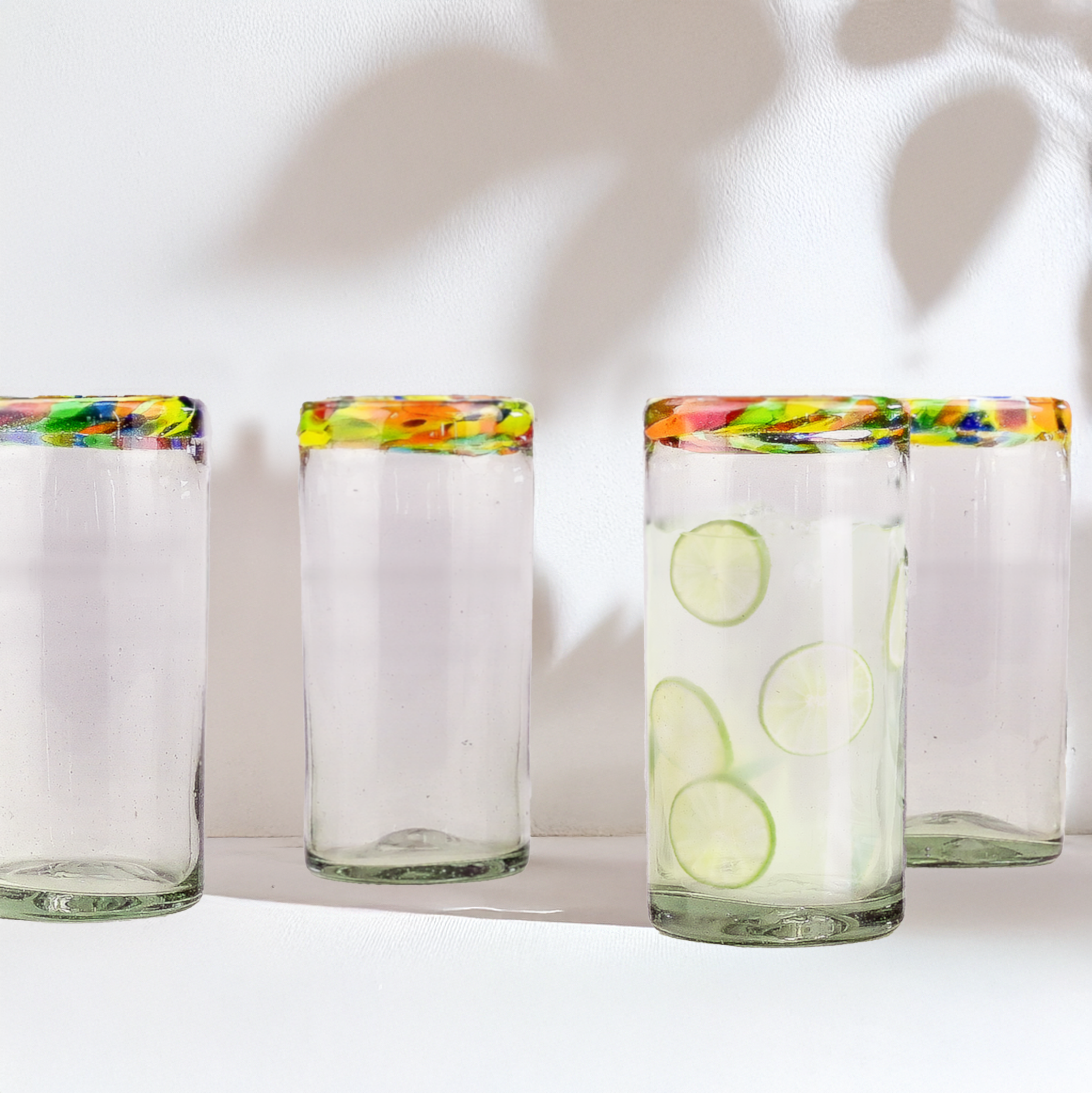 22 oz Confetti Rim Tall Tumbler - Colorful Insulated Stainless Steel Cup for Coffee, Tea & Cold Drinks - Perfect for Parties, Office & Outdoor Activities