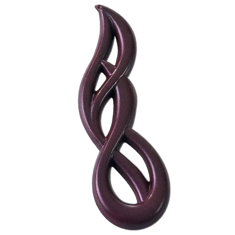 Premium Chocolate Ornamental Mold - Intertwined Teardrop Design for Baking, Candy Making & DIY Desserts | Perfect for Holidays, Weddings & Party Decorations