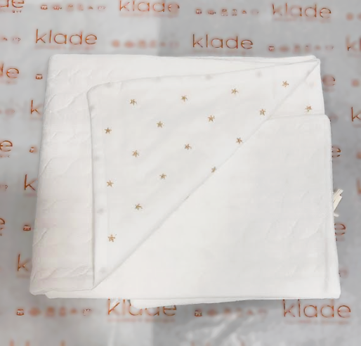 Latte Baby Star Blanket - Soft & Cozy Knit Blanket for Newborns, Infants & Toddlers - Perfect for Swaddling, Stroller, Car Seat & Nursery Decor (One Size)