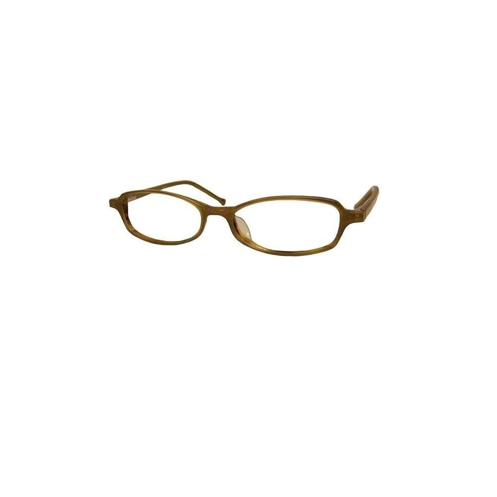 Multi-View Computer Reading Glasses Model 22 - Camel Color - +2.0 Strength for Screen Time & Office Work - Reduce Eye Strain for Computer, Tablet & Phone Use