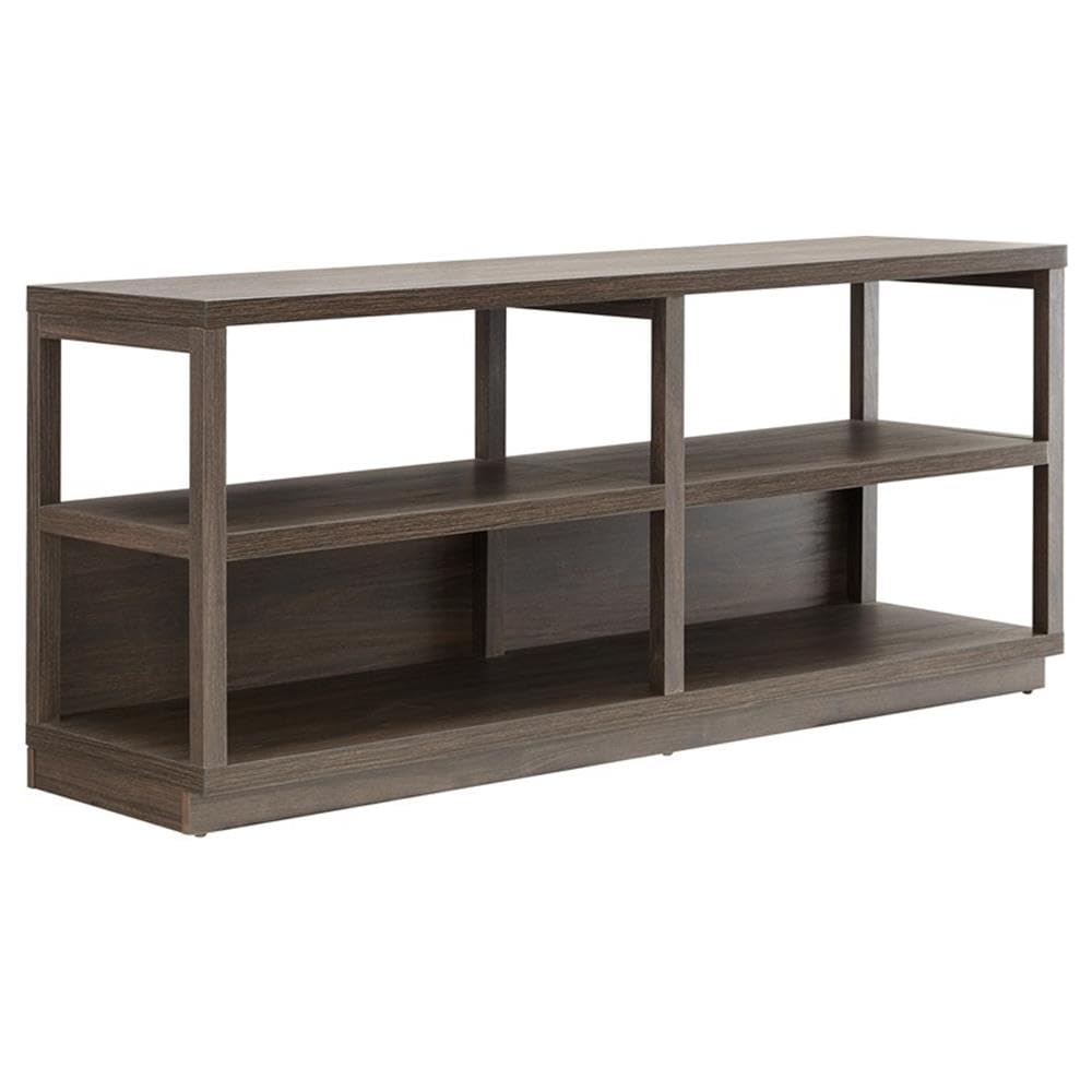 Thalia 60 Inch TV Stand - Modern Rectangular Entertainment Center with Storage Shelves for Living Room, Bedroom - Alder Brown Finish - Fits TVs up to 60 Inches | Perfect for Home Theater Setup & Media Organization