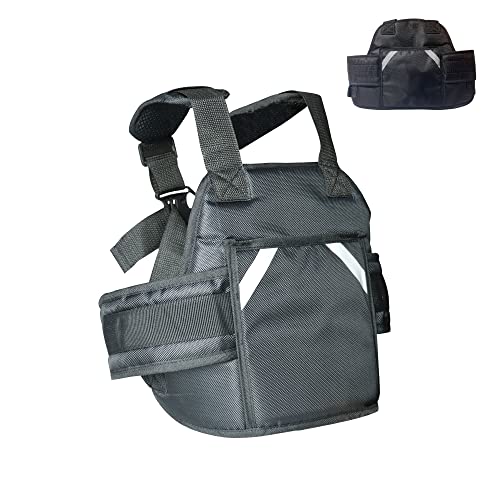 Kids Safety Harness - Breathable Black Adjustable Child Car Seat Harness for Toddlers | Prevents Falls & Ensures Security in Cars, Strollers & High Chairs