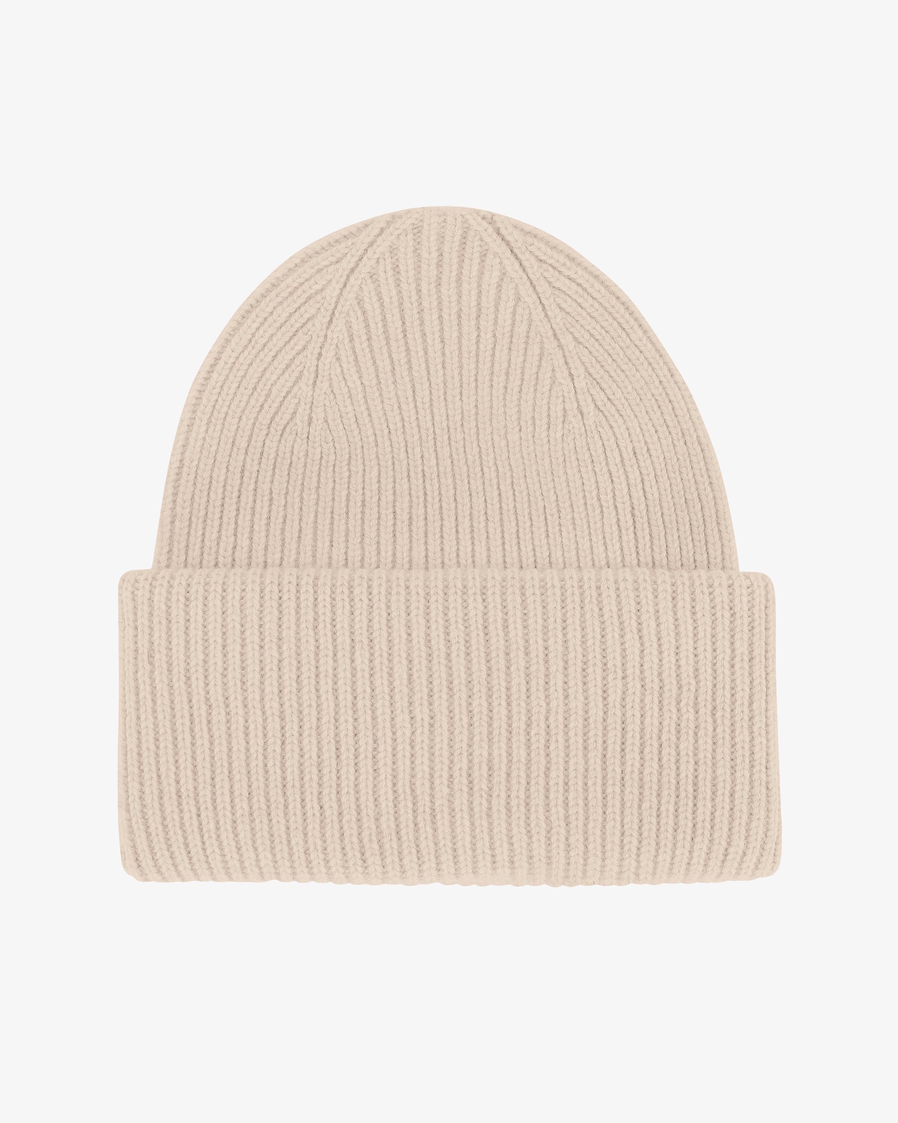 Premium Merino Wool Beanie Hat for Men & Women - Soft & Warm Winter Knit Cap in Ivory White - Ideal for Skiing, Hiking & Outdoor Activities